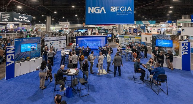 GlassBuild 2024 Industry Pavilion aerial view